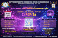 ZYRON'26 National Level Technical Symposium Poster